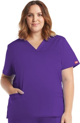 Gen Flex by Dickies Women's Youtility Solid Scrub Top