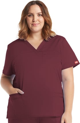 Gen Flex by Dickies Women's Youtility Solid Scrub Top