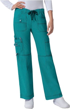 Gen Flex by Dickies Women's Youtility Drawstring Elastic Waist Scrub Pant