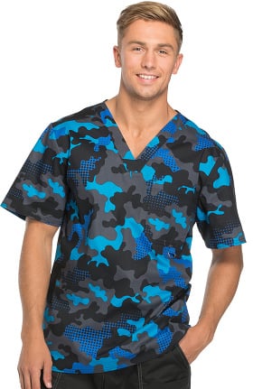 Dickies Print Scrub Tops | allheart.com