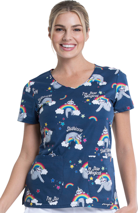 cheap print scrub tops