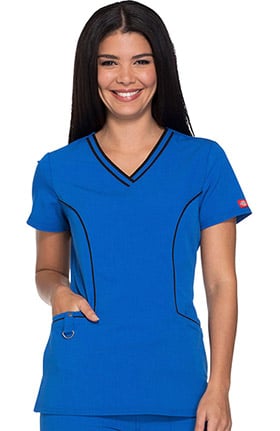 Dickies Solid Color Scrub Tops | allheart.com