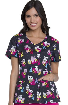 Dickies Print Scrub Tops | allheart.com