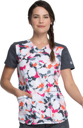 Dickies Print Scrub Tops | allheart.com