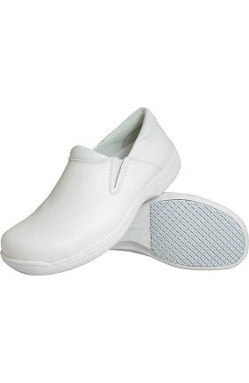 white clinical shoes