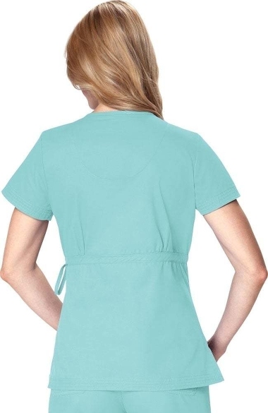 Koi Women S Katelyn Wrap Solid Scrub Top Allheart Com