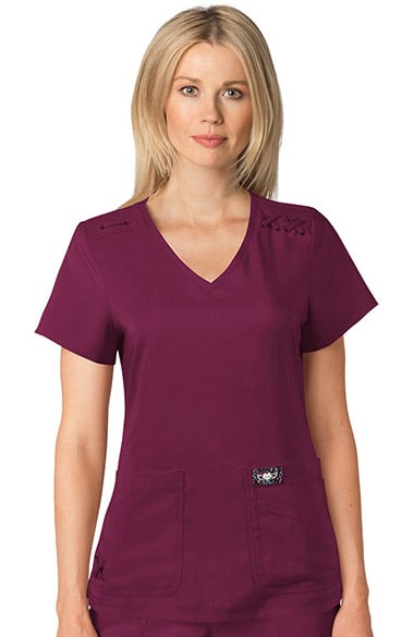 Clearance Koi Tech Women S Andi V Neck Solid Scrub Top Allheart Com