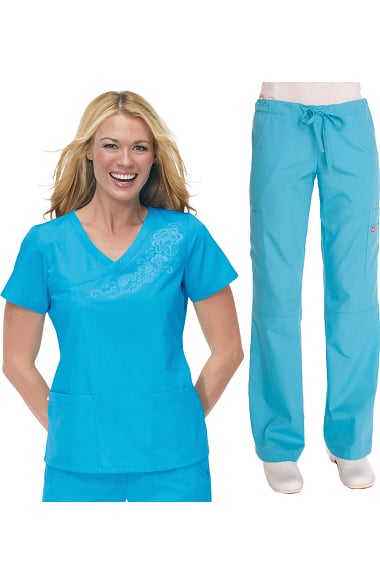 Orange Standard Women's Scrub Set | allheart.com