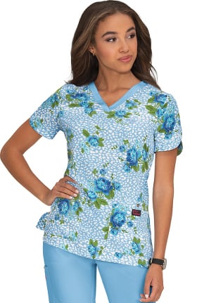 Koi Print Scrub Tops | allheart.com