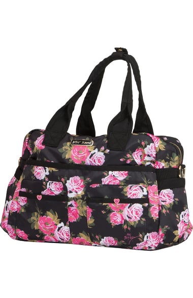 Betsey Johnson by koi Women's Beautiful Rose Print Utility Bag ...