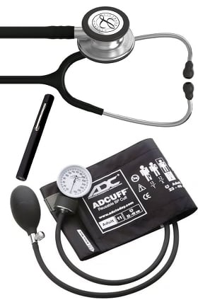 3M Littmann Classic III™, ADC Phosphyg Sphygmomanometer, and Penlight Kit