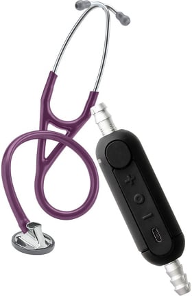 Cardiology Stethoscopes by 3M Littmann Master Cardiology Stethoscope & Eko CORE Digital Attachment Kit