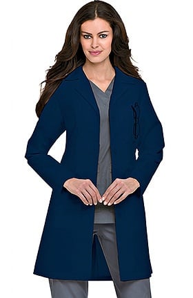 Landau Women's 3-Pocket Poplin 38" Lab Coat