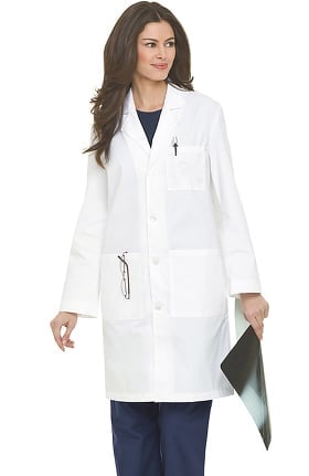 Landau Unisex 3-Pocket Plain Back 39" Lab Coat