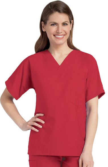 Scrubzone By Landau Unisex Solid Scrub Top