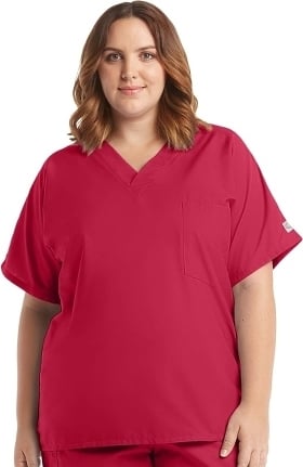 ScrubZone by Landau Unisex Solid Scrub Top