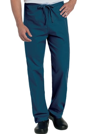 Landau Unisex Classic Fit Reversible Drawstring Scrub Pants