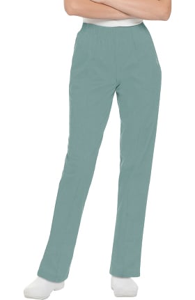 Landau Women's Classic Fit Elastic Waist Scrub Pants