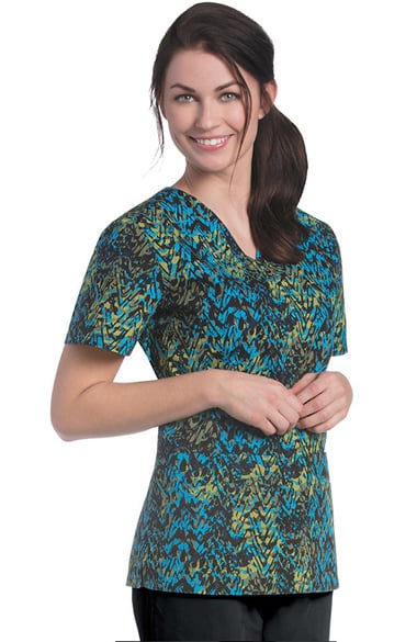 long tunic scrub tops