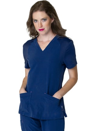 Smitten Women's Miracle Solid Scrub Top