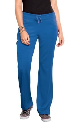 Bliss by Smitten Women's Ponte Front Panel Scrub Pant