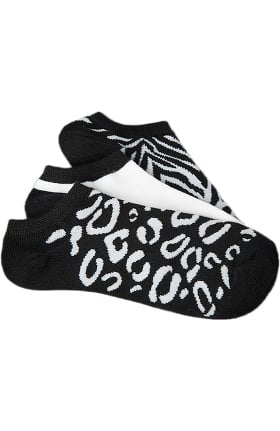 Clearance Smitten Women's Ankle Animal Print Sock 3-Pack