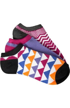 Clearance Smitten Women's Ankle Geometric Print Sock 3-Pack
