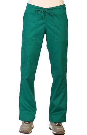 Contego by LifeThreads Women's Drawstring Cargo Stretch Scrub Pant