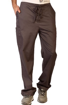 Clearance Contego by LifeThreads Men's Drawstring Cargo Stretch Scrub Pant
