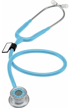 MDF Pulse Time 2-in-1 Digital Clock LCD Single Head Stethoscope