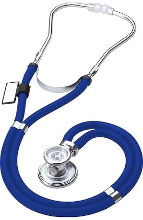 MDF Instruments Sprague Rappaport Dual Head Stethoscope with Adult, Pediatric, and Infant Convertible Chestpiece