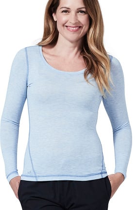 Clearance Core by Medelita Women's Long Sleeve Underscrub T-Shirt
