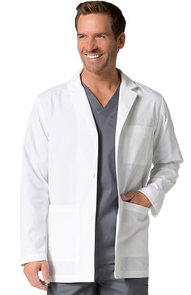 Red Panda Men's Notch Collar 30½" Lab Coat