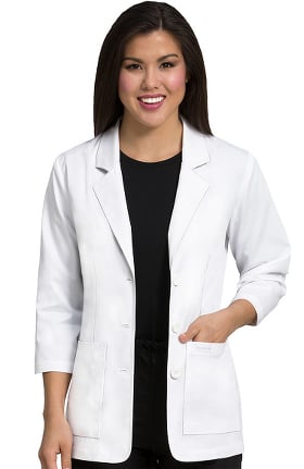Med Couture Women's 28" Belted Back Lab Coat