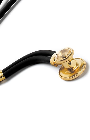 gold plated stethoscope