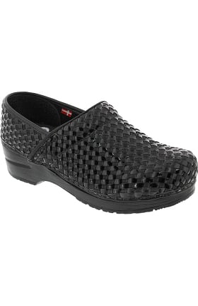 Original by Sanita Women's Professional Leather & Fabric Clog