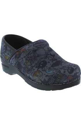 Original by Sanita Women's Pastora Professional Printed Suede Clog