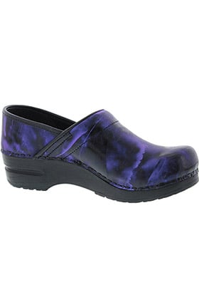 Smart Step by Sanita Women's Piper Professional Printed Leather Clog