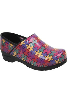 Clearance Original by Sanita Women's Professional Aspire Autism Awareness Patent Shoe
