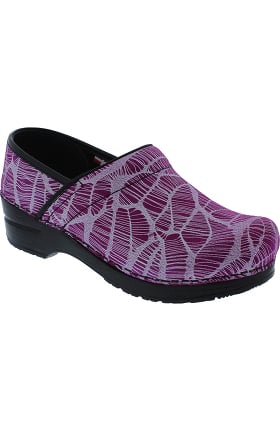 Original by Sanita Women's Peyton Printed Leather Professional Clog