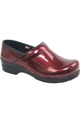 Smart Step by Sanita Women's Susan Printed Patent Professional Clog
