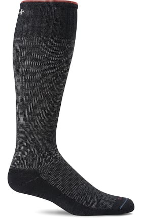 Sockwell Men's Shadow Box 15-20 mmHg Graduated Compression Sock