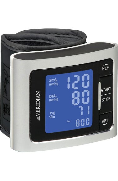 Veridian Healthcare Blood Pressure Wrist Monitor | allheart.com