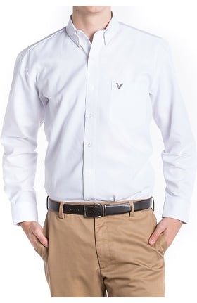 Clearance VESTEX® Basics Men's Long Sleeve Dress Shirt