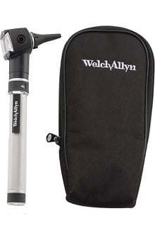 Welch Allyn PocketScope 2.5 V Fiber-Optic Otoscope Set 22811