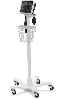 Welch Allyn Tycos 767 Aneroid Sphygmomanometer with Mobile Stand 7670-03 CB