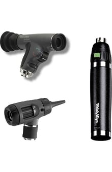 Welch Allyn PanOptic Diagnostic Set with Half-Moon Aperture & Lithium-Ion Smart Handle 97100-MPS