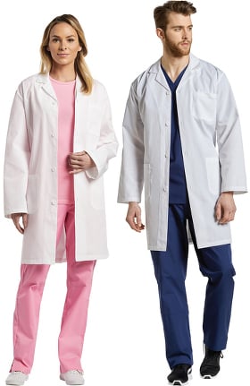 Marvella by White Cross Unisex 38" Three Pocket Lab Coat