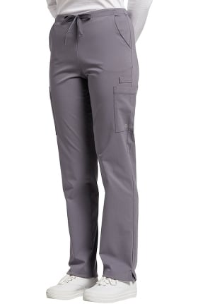 Fit by White Cross Women's Drawstring Cargo Scrub Pant