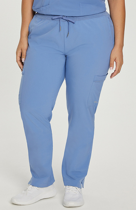 Fit by White Cross Women's Drawstring Cargo Scrub Pant